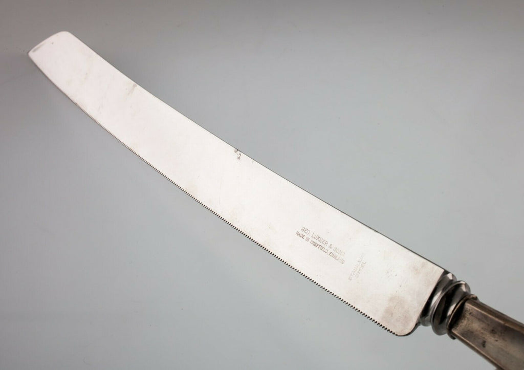 Geo Luxner & Sons Sterling Silver Wedding Cake Knife