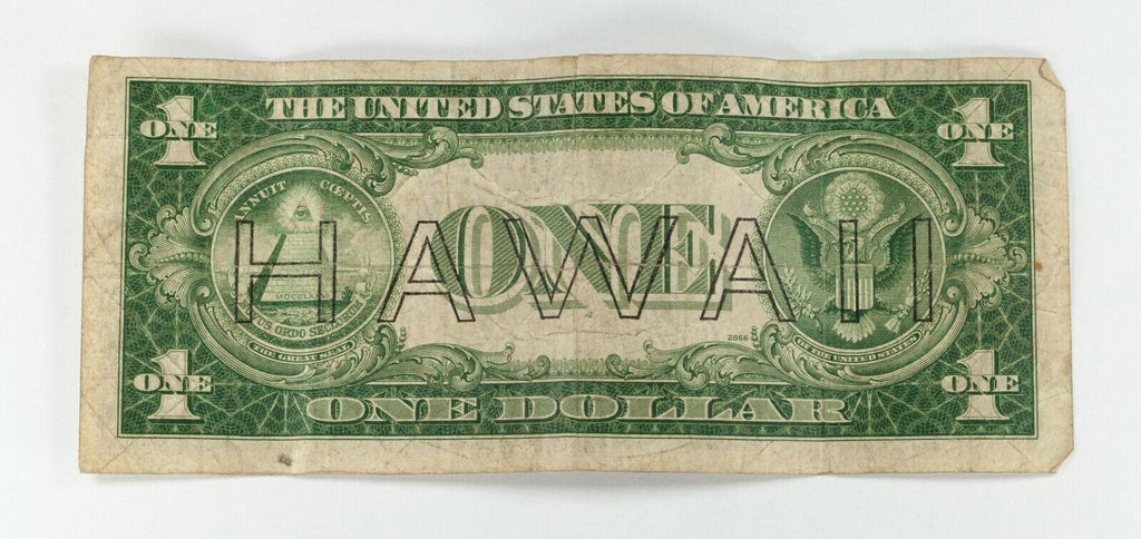 Series of 1935 A Hawaii $1 Silver Certificate in Very Good Condition FR 2300