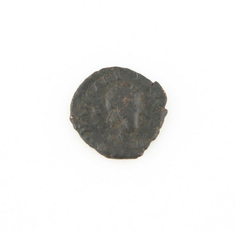 383-408 AD Roman AE3 Coin VF+ 3 Emperors Arcadius Honorius Theodosius II #2591