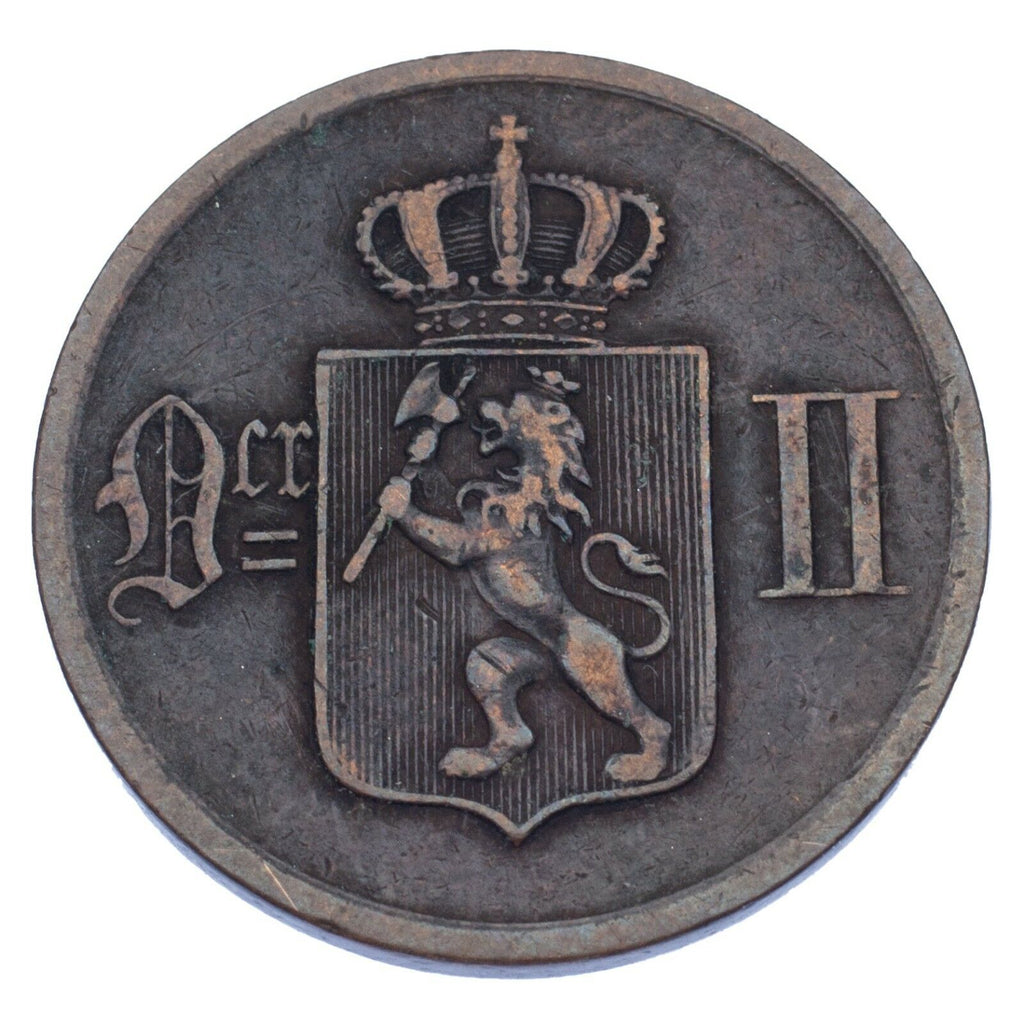 Norwin Coin Lot of 5 Norway Coins 1876 - 1910 1 Ore - 10 Ore Various Conditions ...