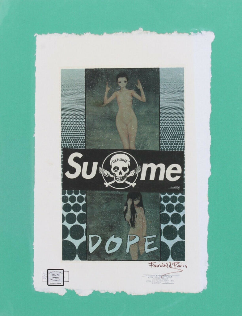 Supreme Dope Anime Print by Fairchild Paris LE 21/25
