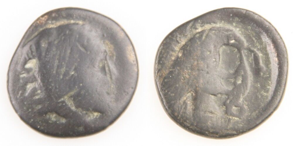 381-369 BC Macedonian Kingdom AE16 Coin Amyntas III Eagle Eating Serpent S-1453a