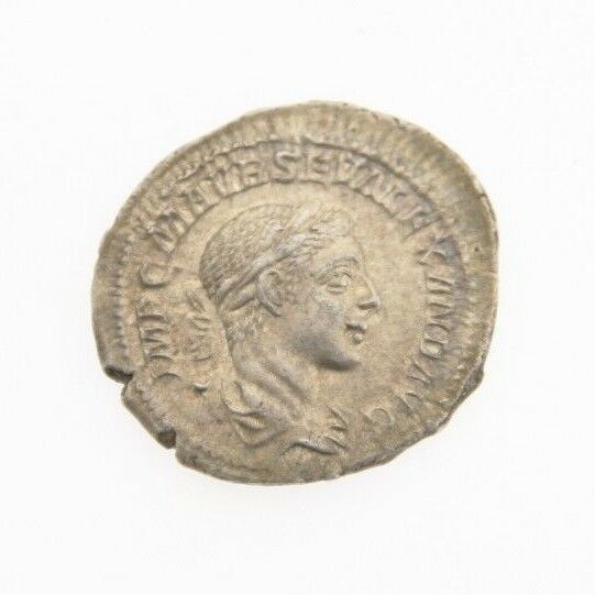 223 AD Roman Empire AR Denarius AU Severus Alexander Providentia Rome RIC-173