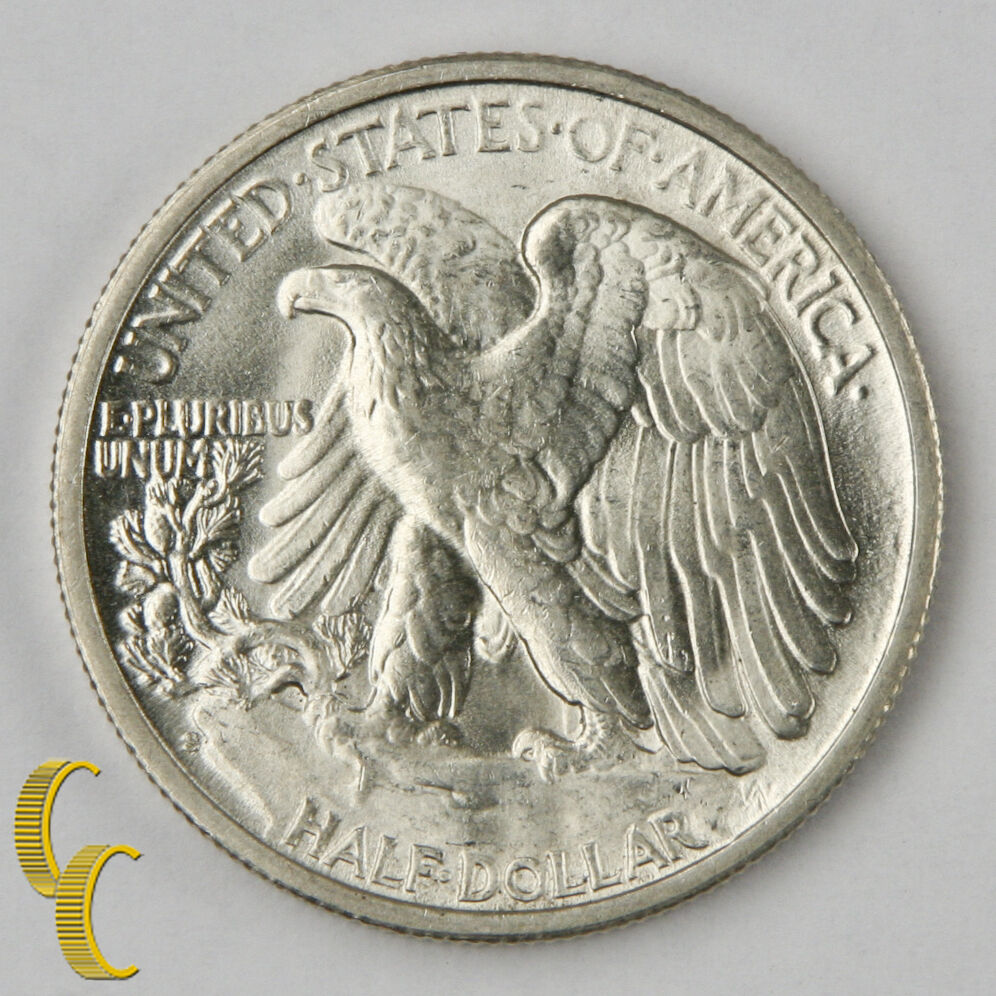 1945-S Walking Liberty Half Dollar 50c (Choice BU) Excellent Eye Appeal!