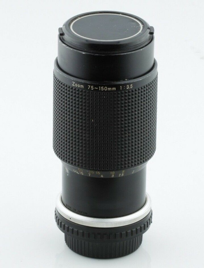 Nikon Zoom 75-150mm f/3.5 Series E Lens Manual Focus w/ Soft Storage Bag