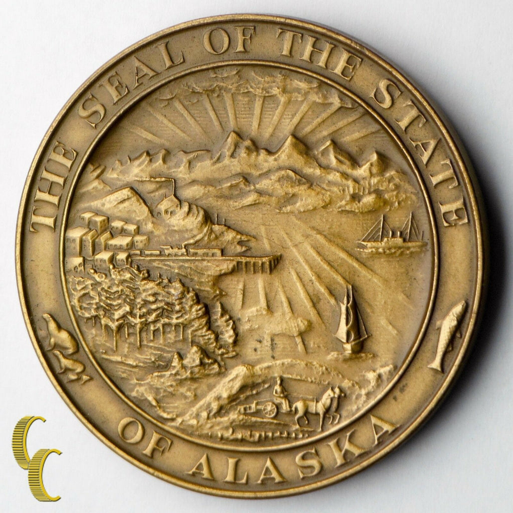 1959 Alaska 49th State Medallic Art Company Medal