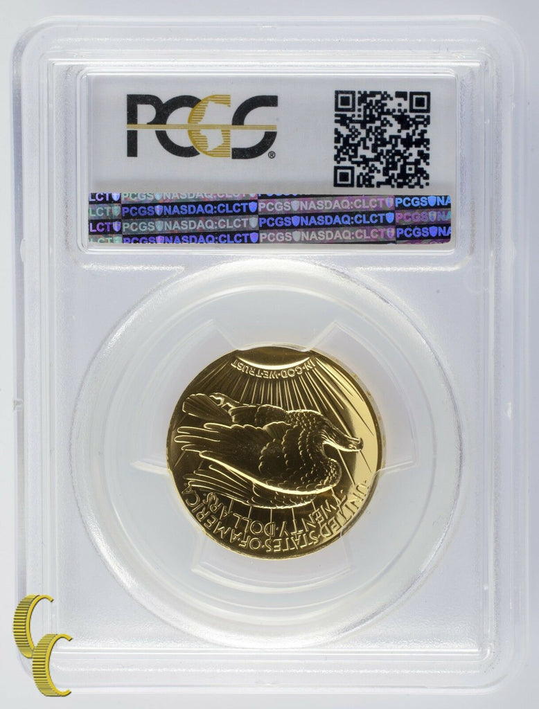 2009 20$ Ultra High Relief Double Eagle Gold PCGS Graded MS69PL