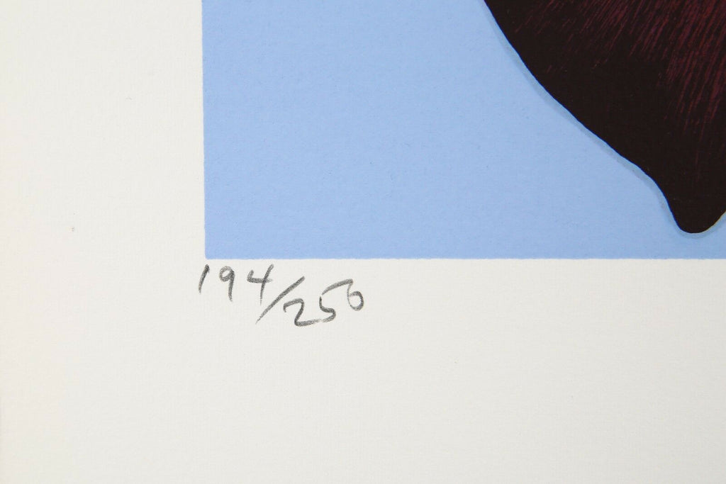 "Iris" by Lowell Blair Nesbitt Portfolio of 3 Signed Silkscreen LE of 250 w/ CoA