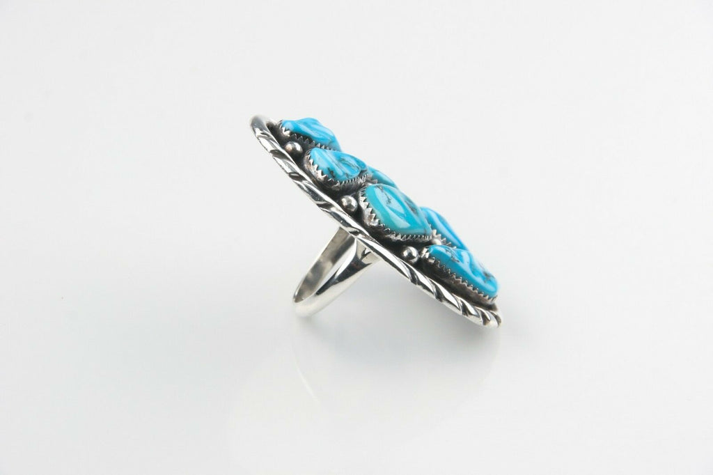 Benny Touchine Navajo Turquoise Nugget Ring
