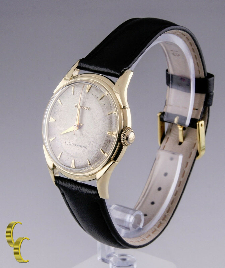Bulova 14k Yellow Gold Vintage 1956 Self Winding (Automatic) Men's Watch