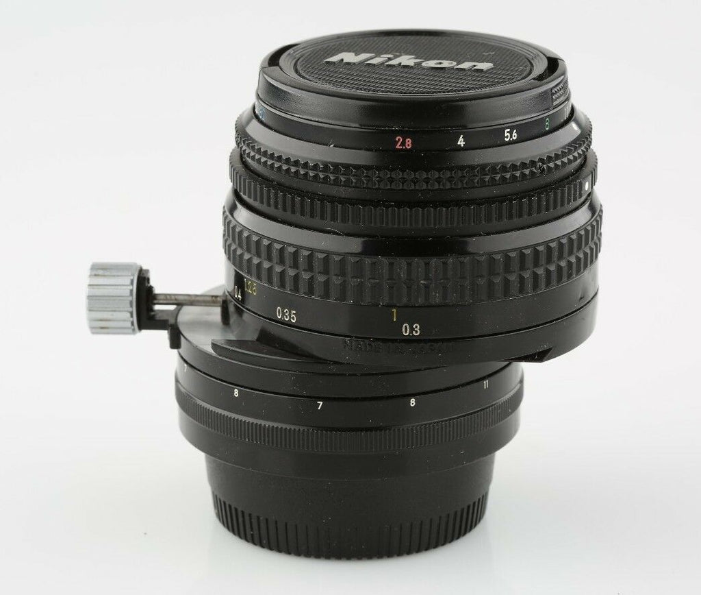 Nikon PC Nikkor 35mm f/2.8 Non-Ai Lens in Very Good Condition w/ Original Case