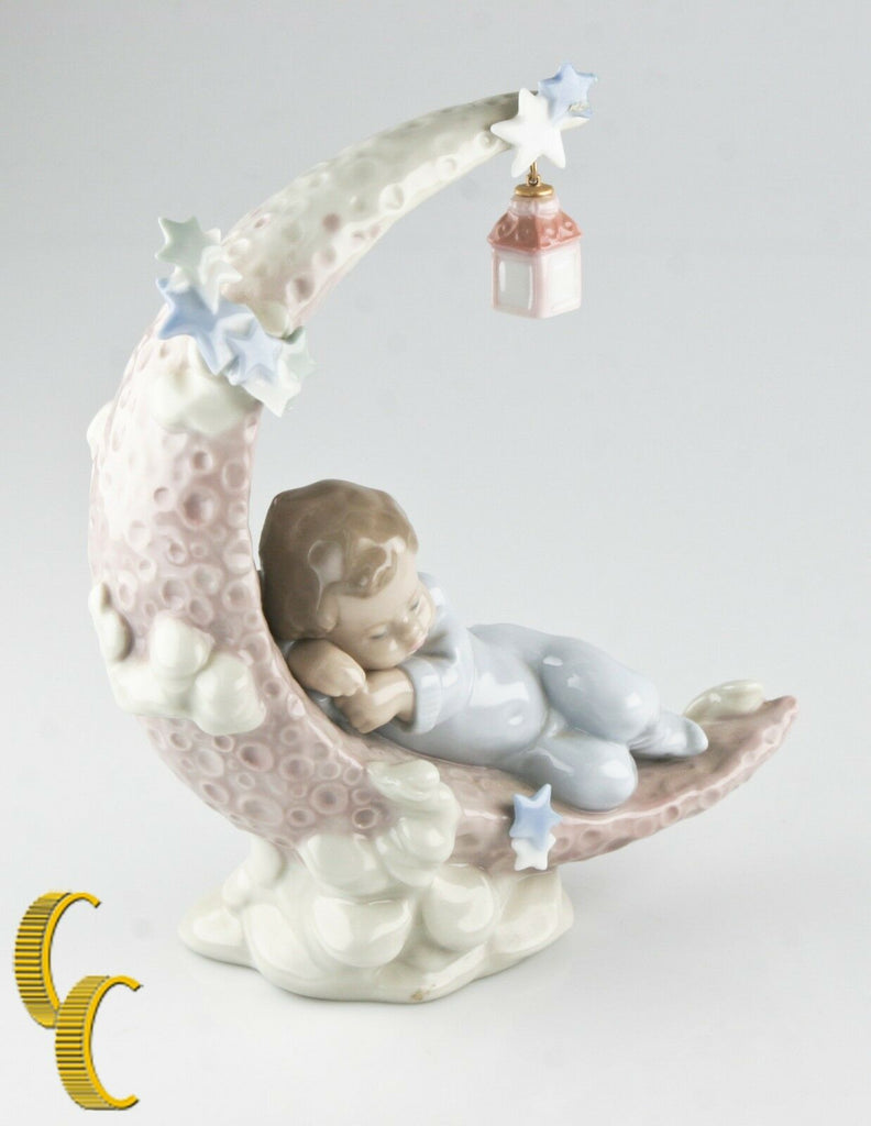 Lladro "Heavenly Slumber" #6479 Baby Sleeping in Cloud Retail = $310