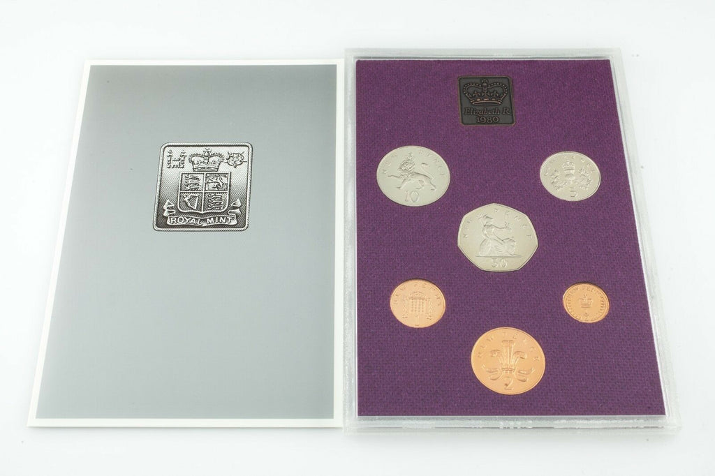1980 & 1981 Great Britain & Northern Ireland Proof sets