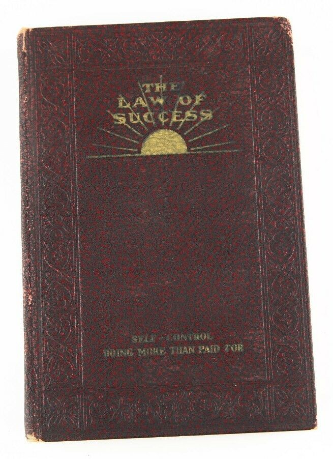 "The Laws of Success" by Napoleon Hill 1939 Edition 8 Vol. The Ralston Society