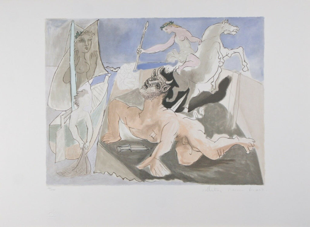 "Composition with Minotaur" from Marina Picasso Estate Ltd Edition of 500 Lithog