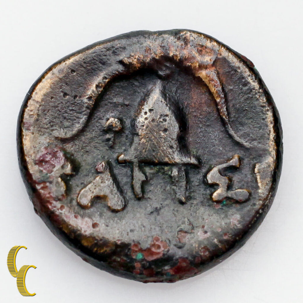 306-283 BC Ancient Greece Kingdom of Macedonia Demetrios AE 26mm Coin