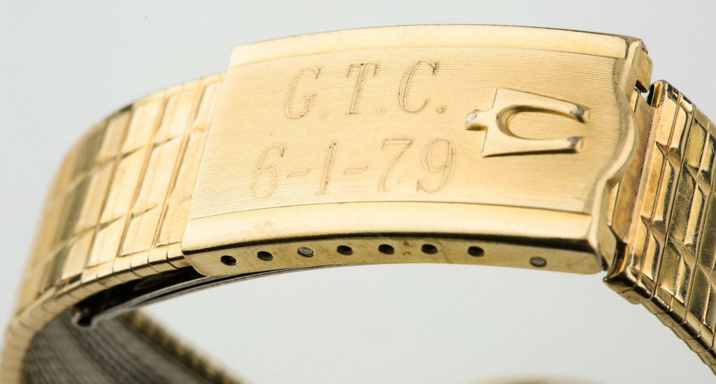 Vintage Men's 10k Gold-Filled Bulova Accutron Watch Movement 214 w/ Original Box