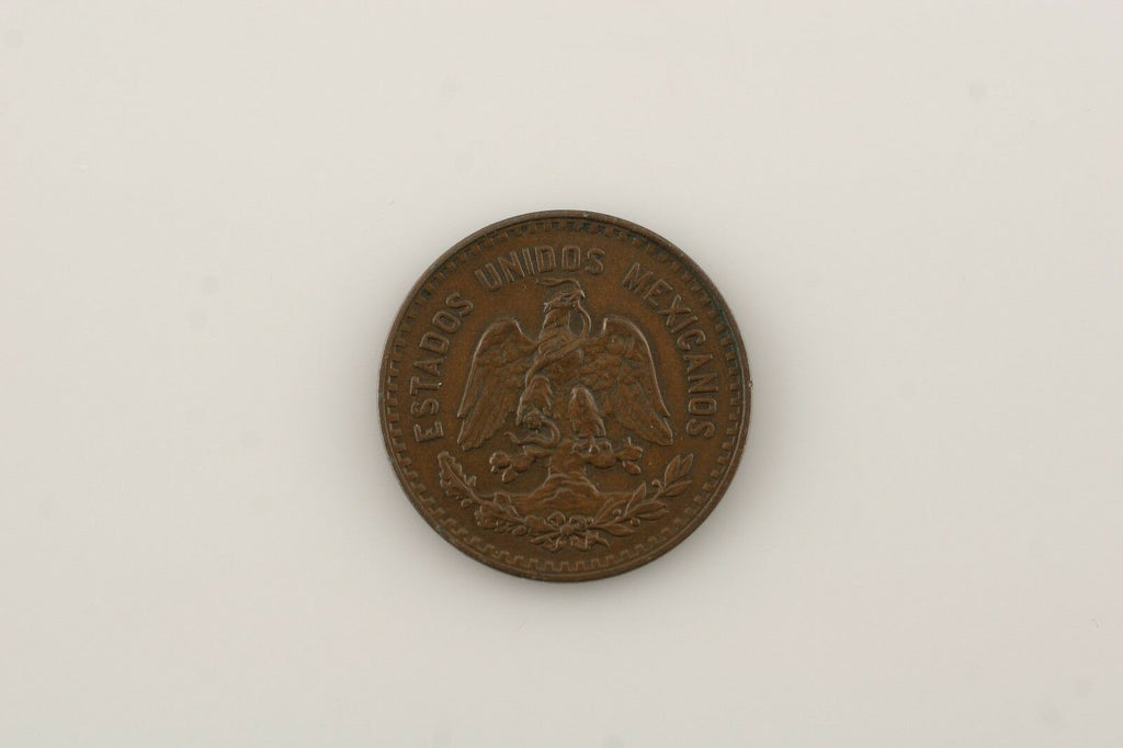 1935 Mexico 5 Centavos (AU) About Uncirculated Condition