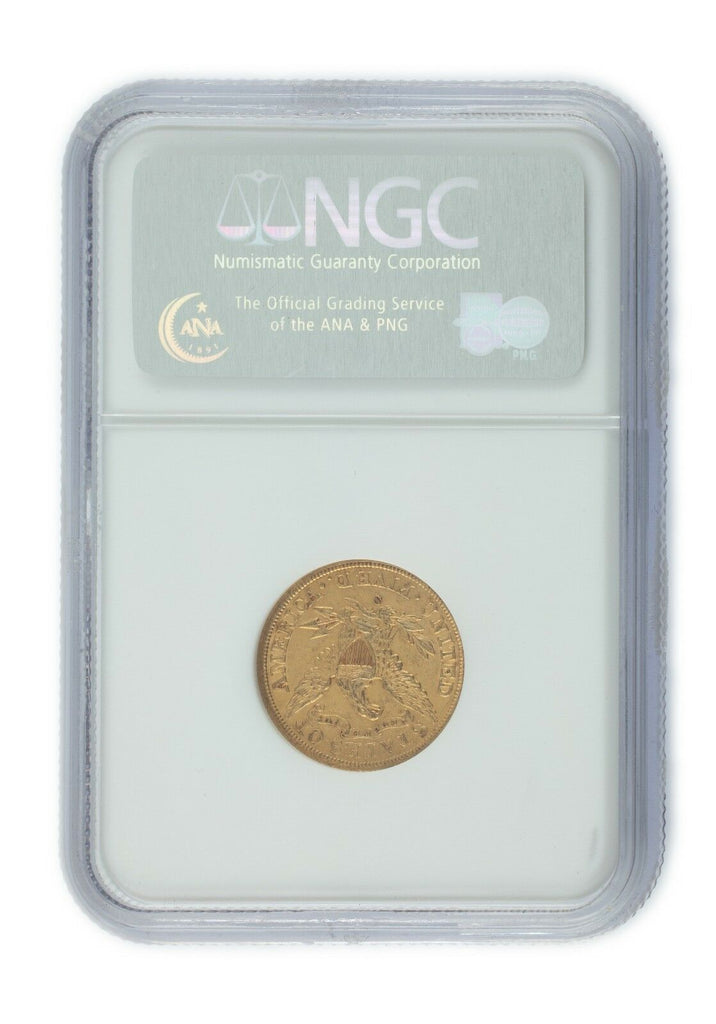 1900-S Gold $5 US Gold Half Eagle Graded by NGC As AU-53! Unique Release by GSA!