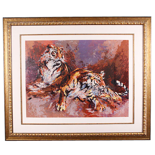 "Siberians" by Mark King Limited Edition Signed & #d Framed Serigraph 144/295