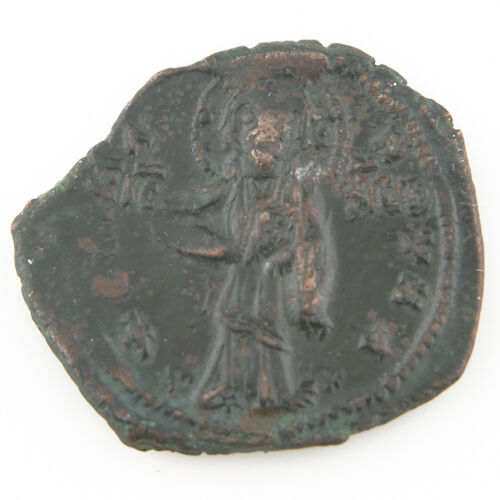 1059-1067 Roman Byzantine AE Follis VF+ Constantine X Ducas Jesus Christ S#1853