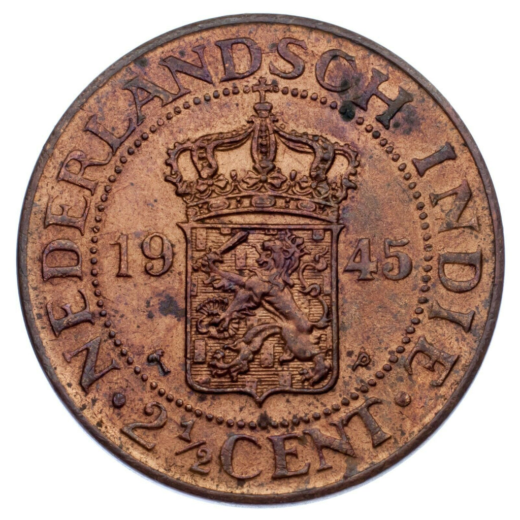 Netherlands East Indies 7-Coin Set // Stuvier, Cents, Gulden