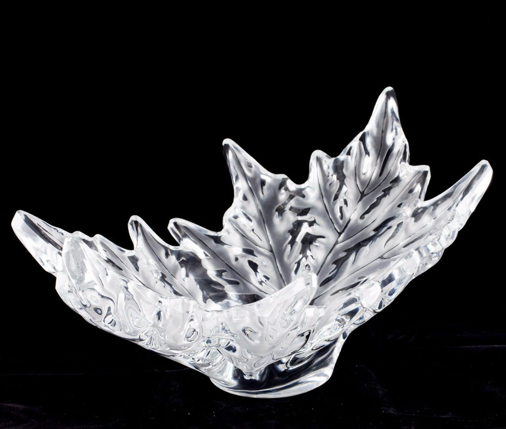 Lalique Champs Elysees Crystal Bowl Clear Color Retails for $3500 Great Deal!