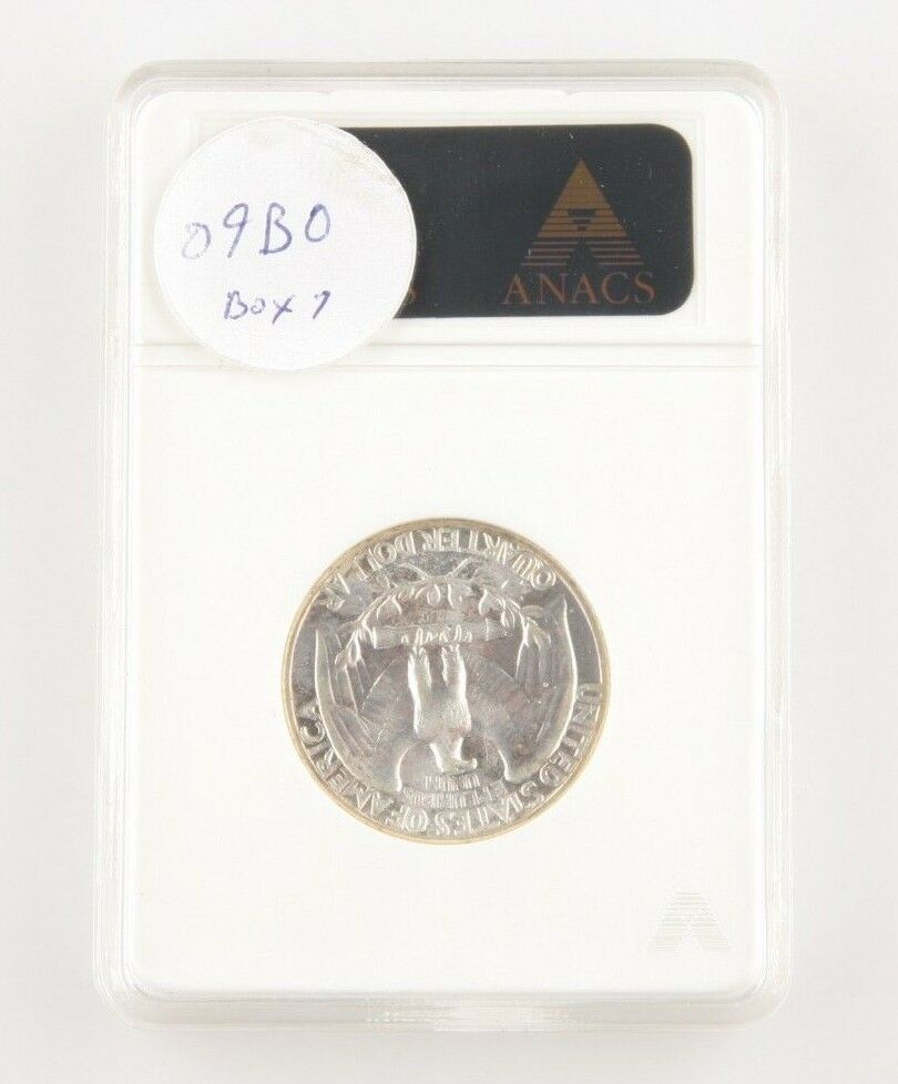 1963 25¢ Double Die Obverse FS-023 Washington Quarter Graded as MS-64 by ANACS