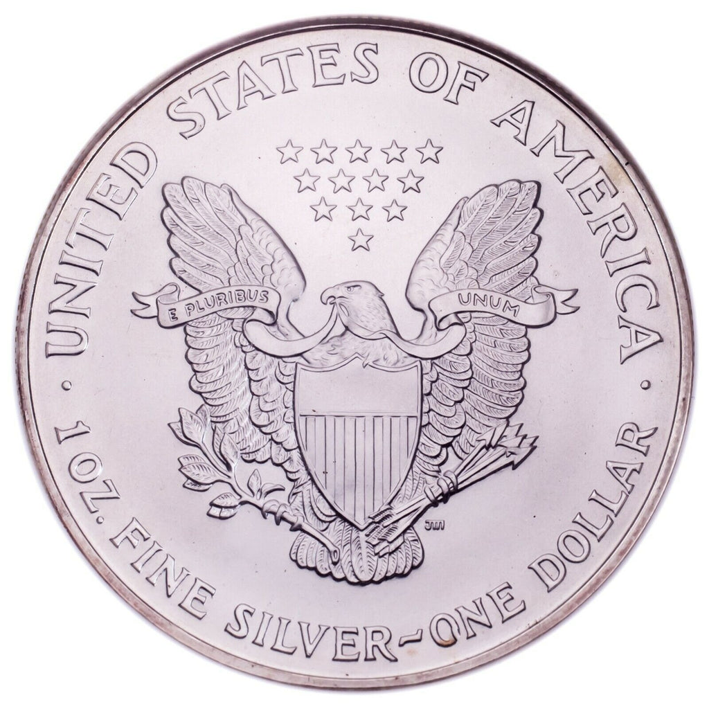 2000 $1 Silver American Eagle Graded by NGC as MS-69