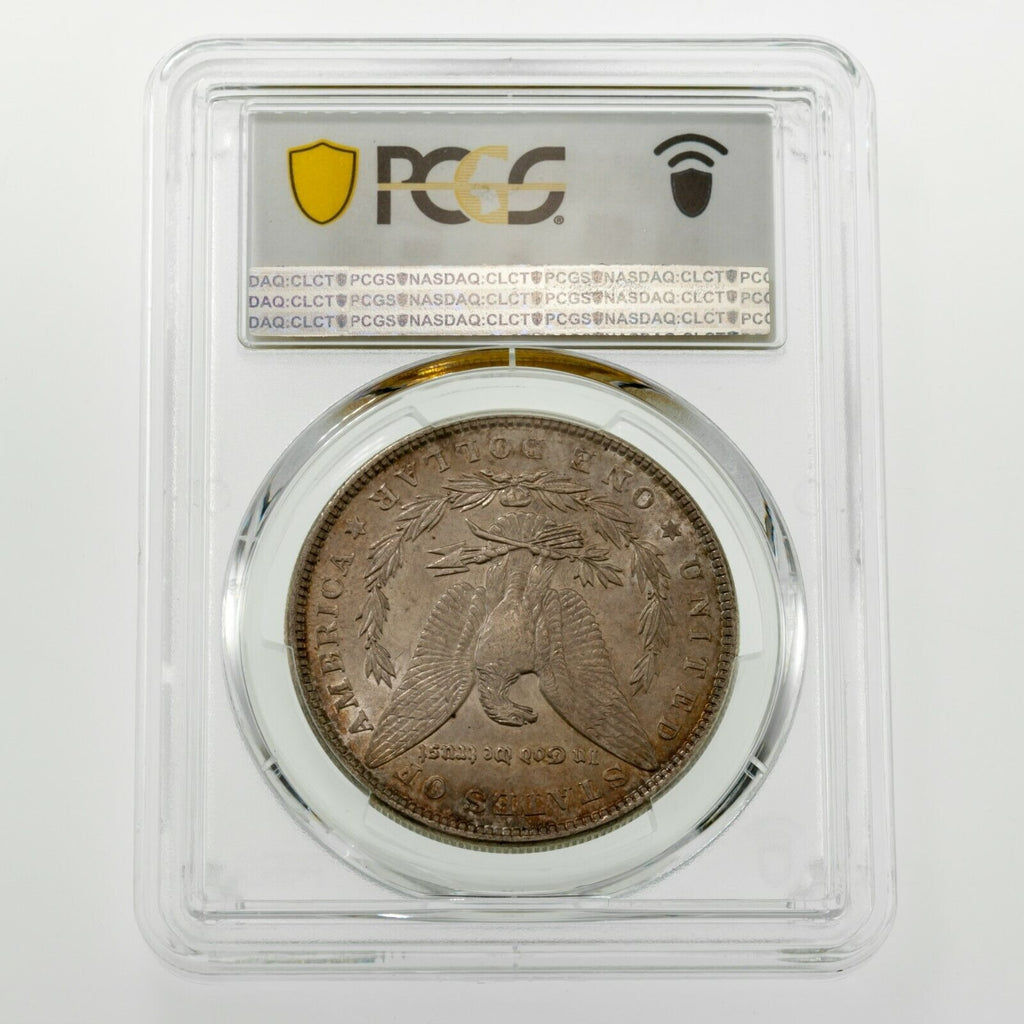 1886 $1 Silver Morgan Dollar Graded by PCGS as MS-62! Gorgeous Coin!