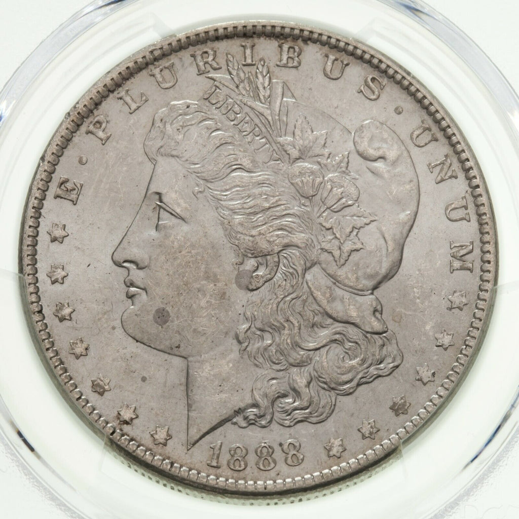 1888 $1 Silver Morgan Dollar Graded by PCGS as MS-63! Gorgeous Coin