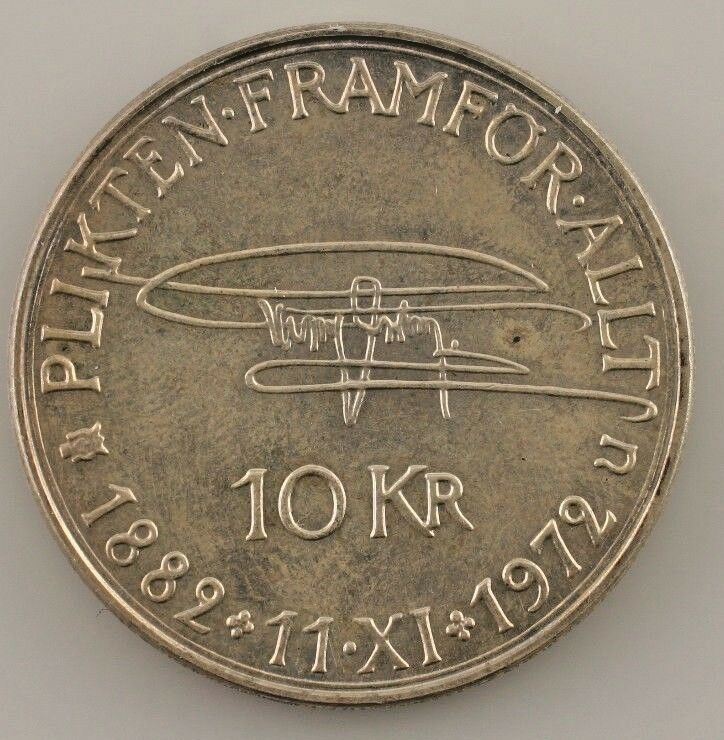 1972 Sweden 10 Kroner (UNC) Uncirculated Details