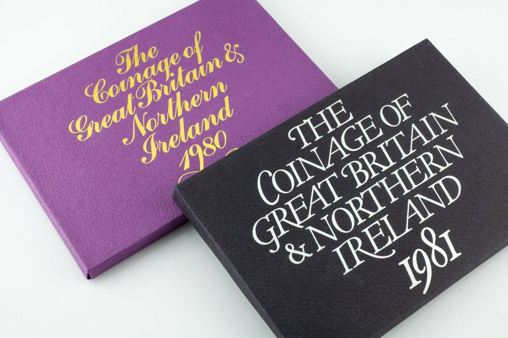 1980 & 1981 Great Britain & Northern Ireland Proof sets