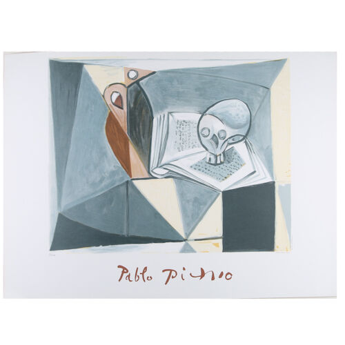"Nature Morte (Skull)" by Picasso Ltd Edition of 1000 Lithograph 21 1/2x29 1/2"