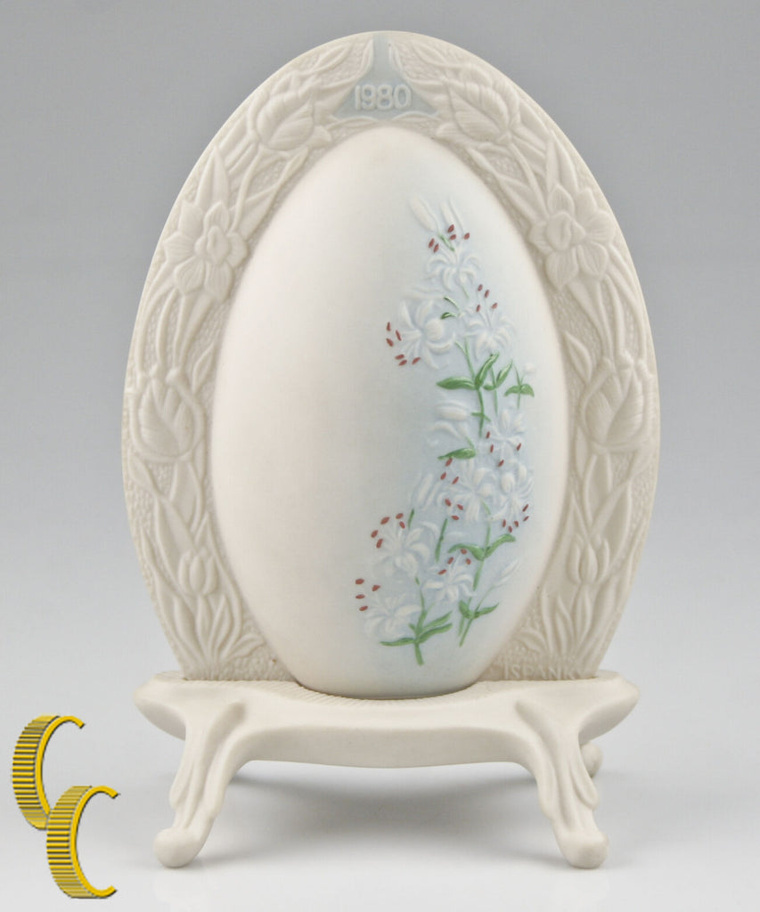 Lazelo Ispanky Goebel 1980 First Annual Porcelain Easter Egg