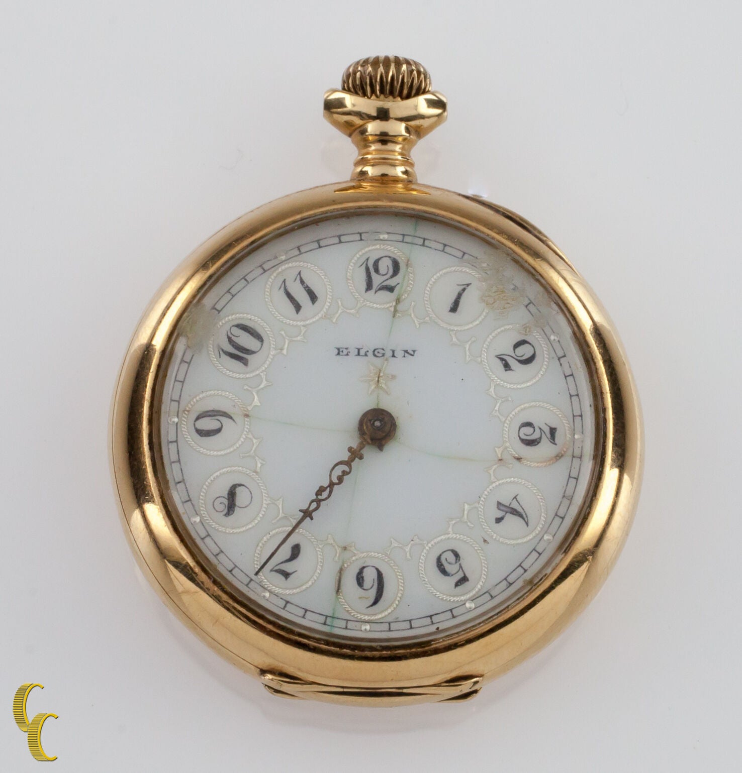 Pocket Elgin Wrist Watch Gold Price Elgin Open Face 14k Yellow
