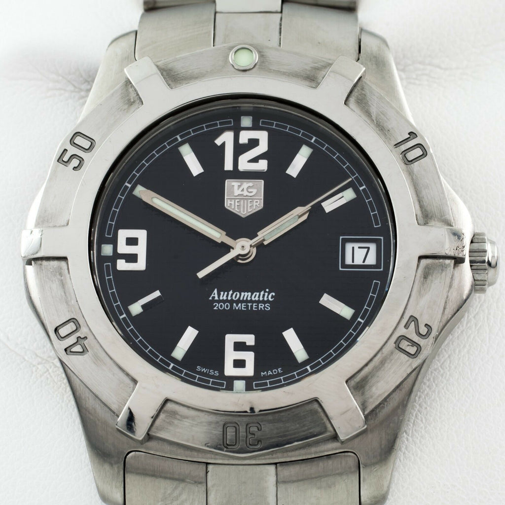 Tag Heuer Stainless Steel Men's Automatic Watch 200 M WN2111 w/ Date