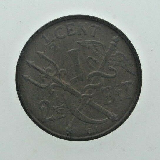 1905 Danish West Indies 1/2 Cent (UNC) Uncirculated Condition