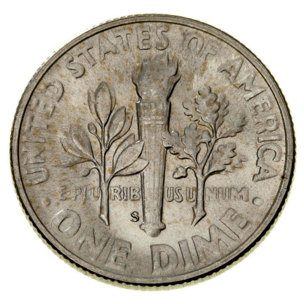 1947-S 10C Roosevelt Dime DDR Ch to Gem BU, FSH 10C 013.5 Doubled Die Reverse