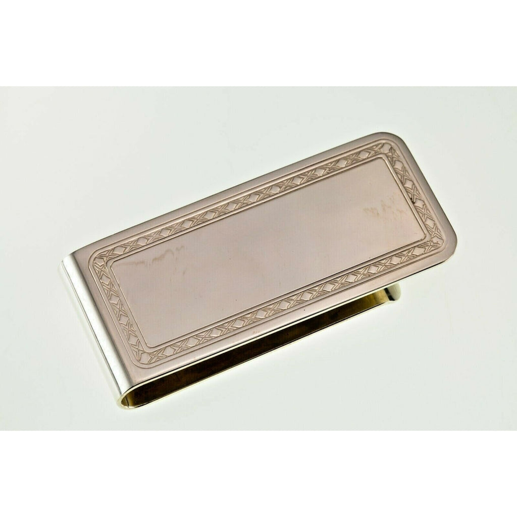 Money Clip Powerscourt (Sterling 28.3gr) by WATERFORD, Nice Condition!