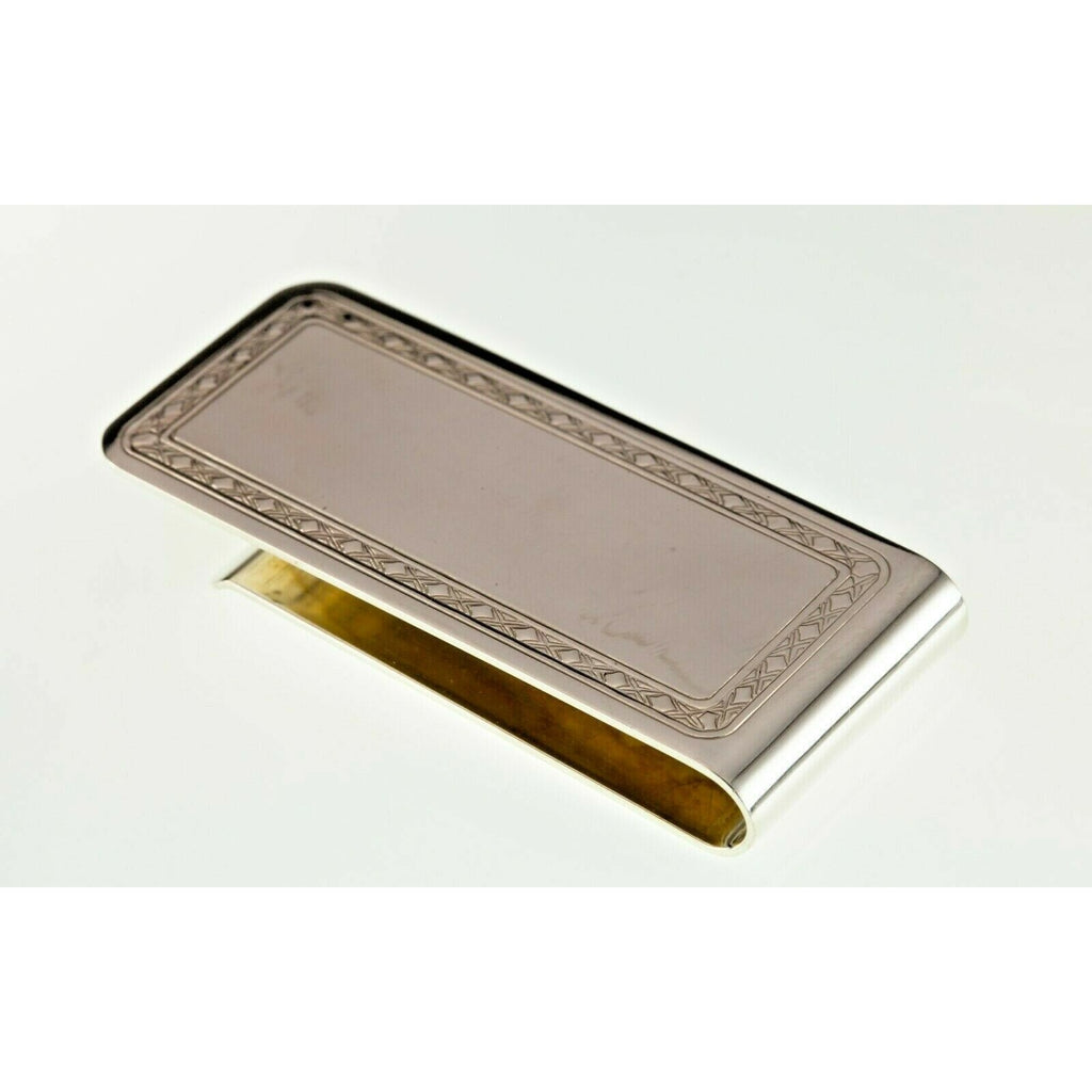 Money Clip Powerscourt (Sterling 28.3gr) by WATERFORD, Nice Condition!