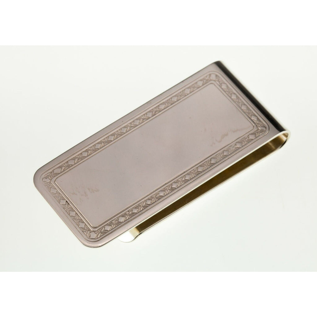 Money Clip Powerscourt (Sterling 28.3gr) by WATERFORD, Nice Condition!