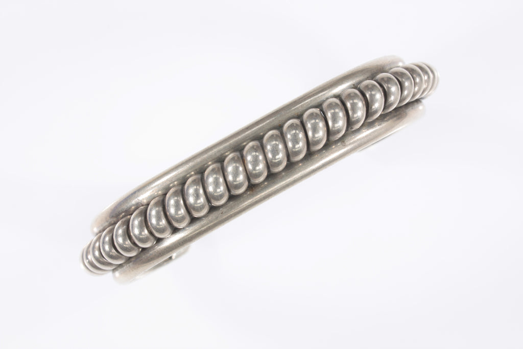 Sterling Silver Twisted Wire Cuff Bracelet 46.4g