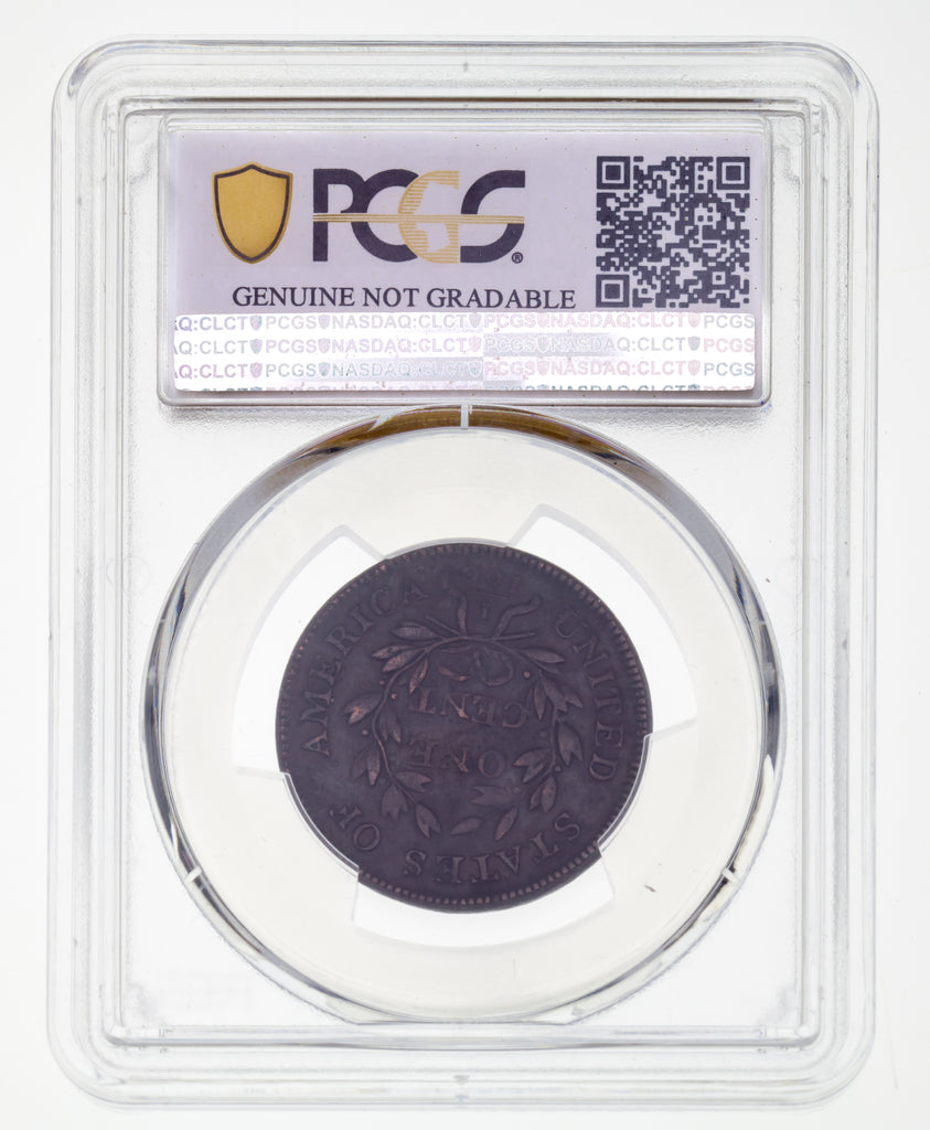1803 1C Large Cent Small Date, Small Fraction Graded by PCGS as XF Detail