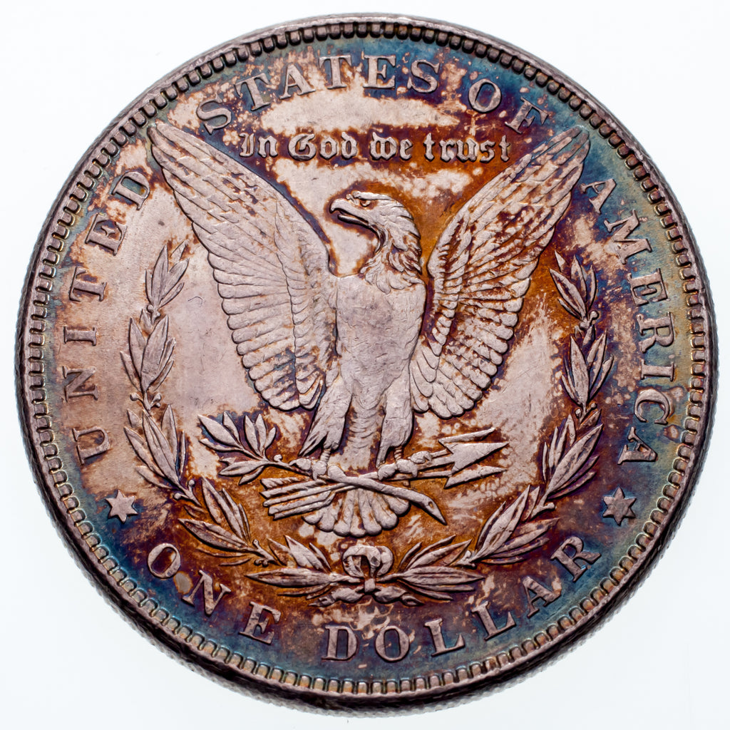 1885 $1 Silver Morgan Dollar in Choice BU Condition, Terrific Eye Appeal!