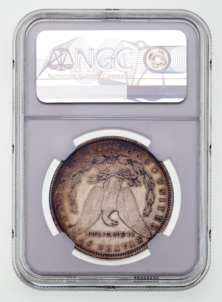 1897-O $1 Silver Morgan Dollar Graded by NGC as XF Details (Cleaned) Cool Toning