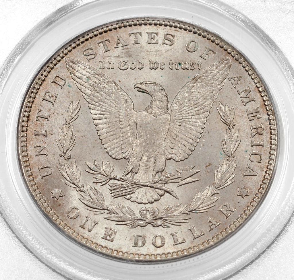 1886 $1 Silver Morgan Dollar Graded by PCGS as MS-65! Gorgeous Coin!