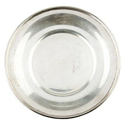 TUTTLE STERLING SILVER BOWL & UNDERPLATE