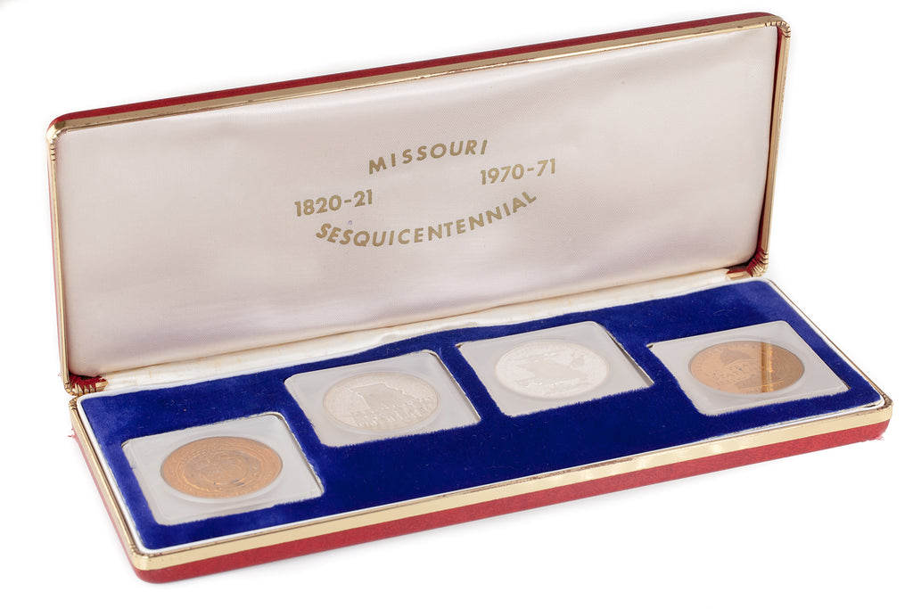 Missouri - Gateway to the West SesquiCentennial 1820-1970 Token Set w/Case