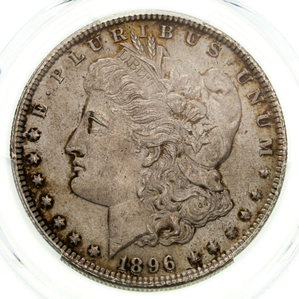 1896 $1 Silver Morgan Dollar Graded by PCGS as MS-62! Gorgeous Coin